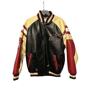 Vintage G-III Houston Astros Letterman Jacket Size Medium
